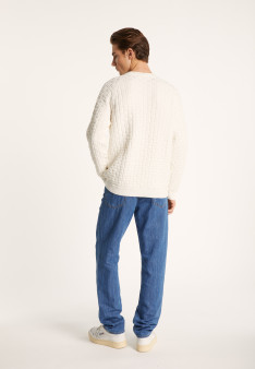 Organic cotton raglan sleeve sweater - Pepino