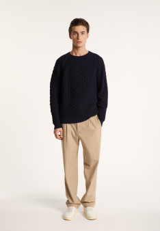 Organic cotton raglan sleeve sweater - Pepino