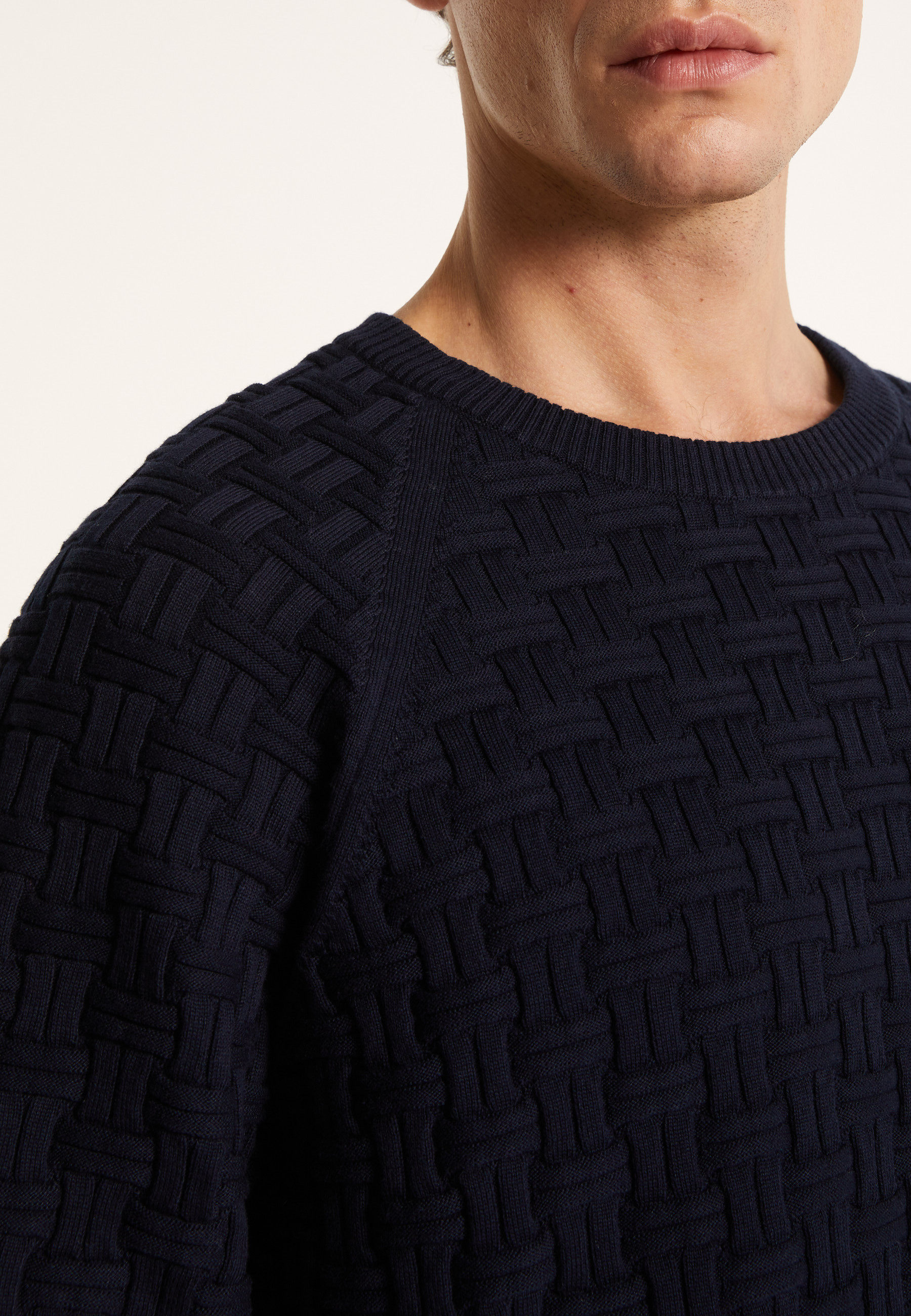 Pull manches raglan en coton bio - Pepino 7200 blanc - 02 Blanc