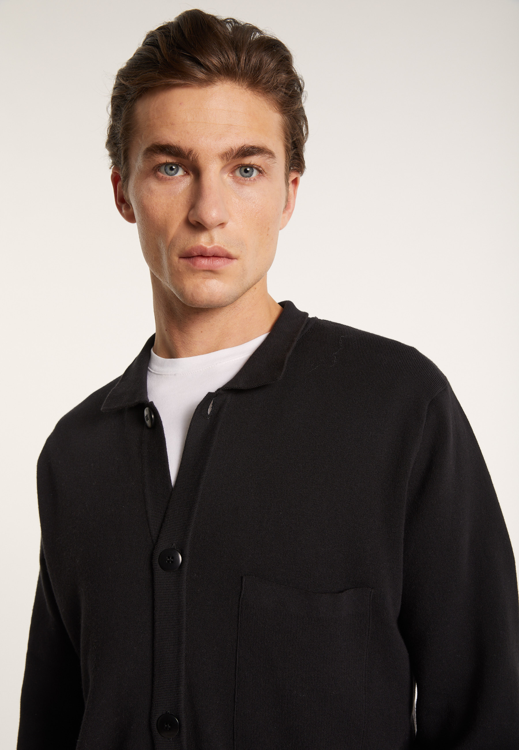 Gilet à poches en coton sec - Balto 7240 marine - 05 Bleu marine