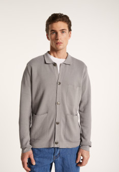 Dry cotton cardigan with pockets - Balto