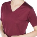 Woamn V collar tshirt Fil Lumière Débora