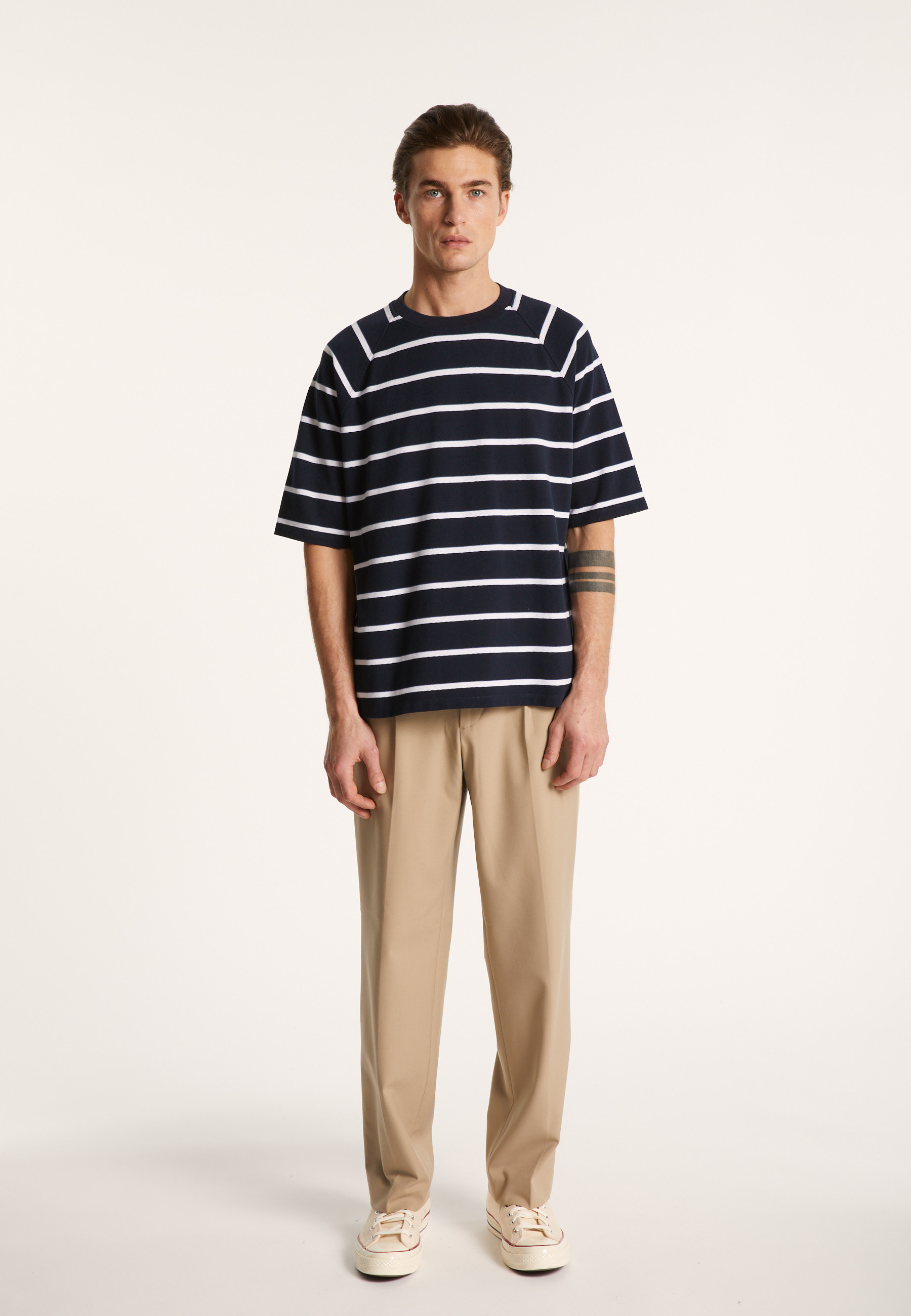 Striped cotton T-shirt - Patrick