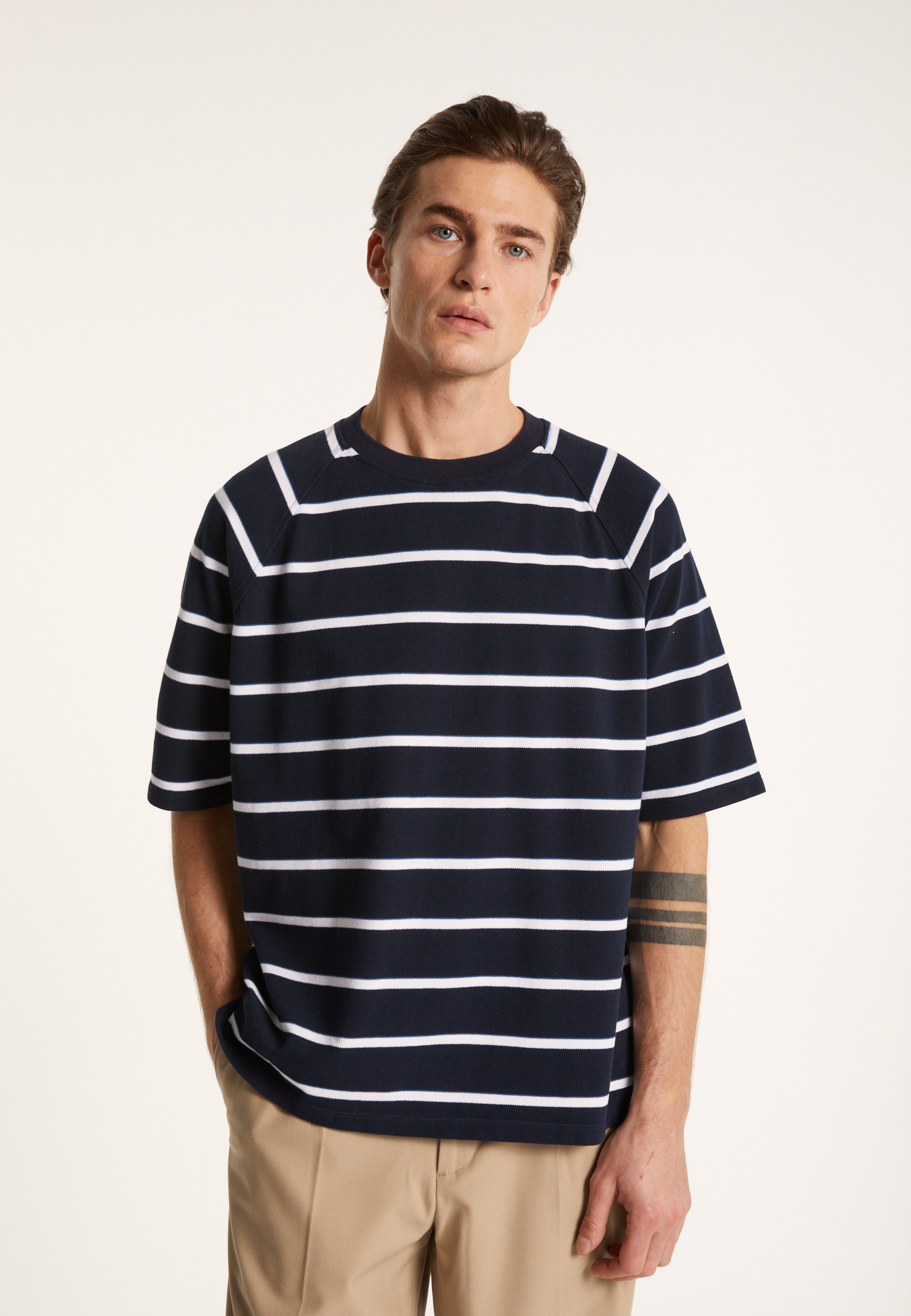Striped cotton T-shirt - Patrick