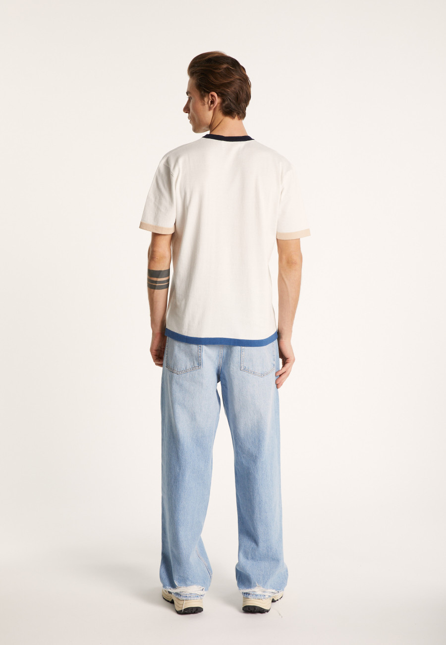 Camiseta de algodão orgânico - Ivan