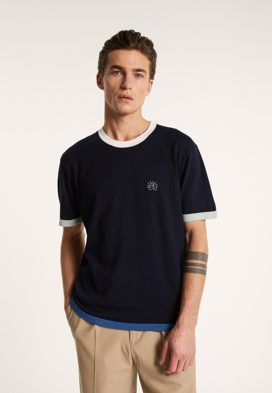 Camiseta de algodão orgânico - Ivan