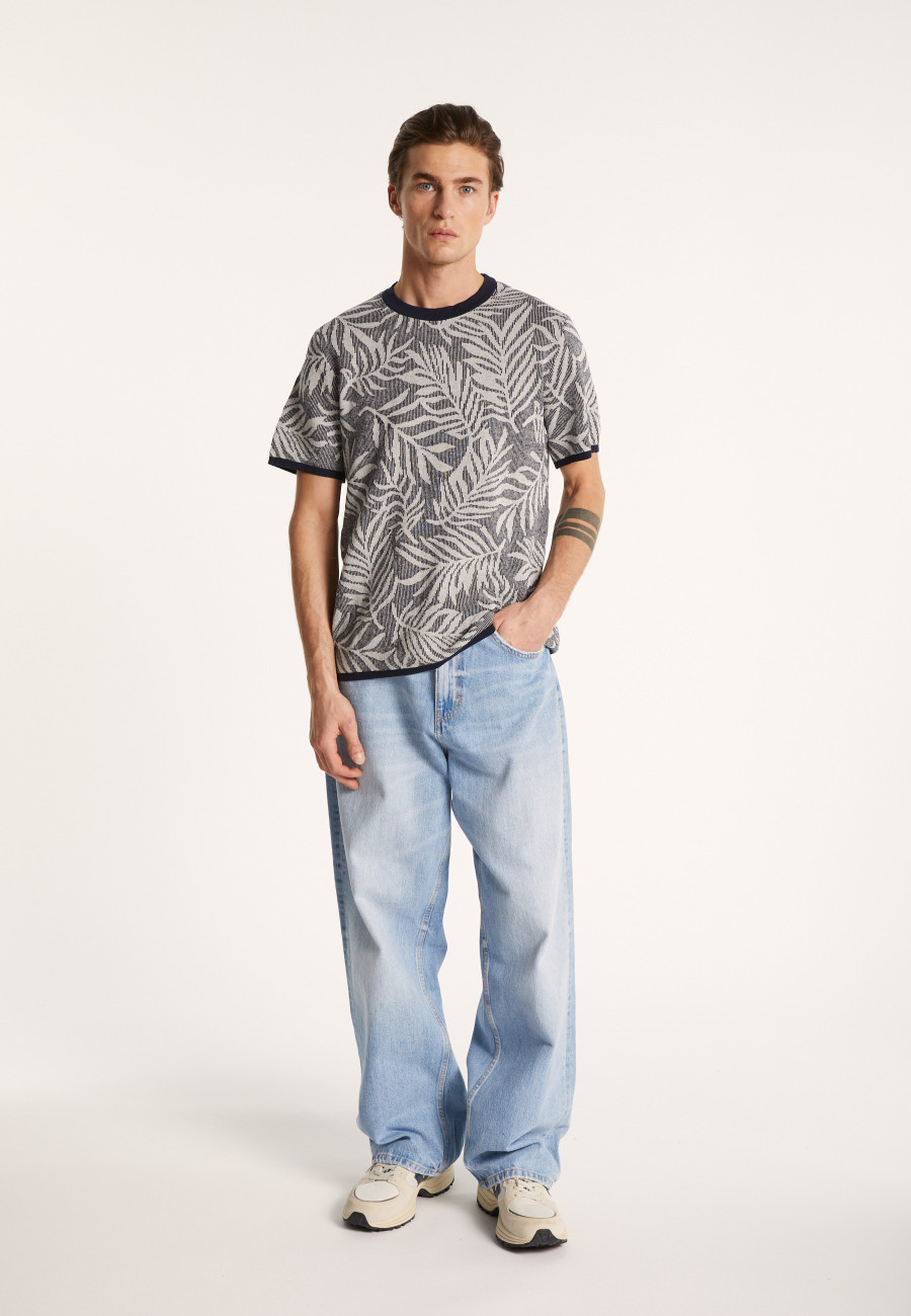 Camiseta gola redonda estampada - Isham