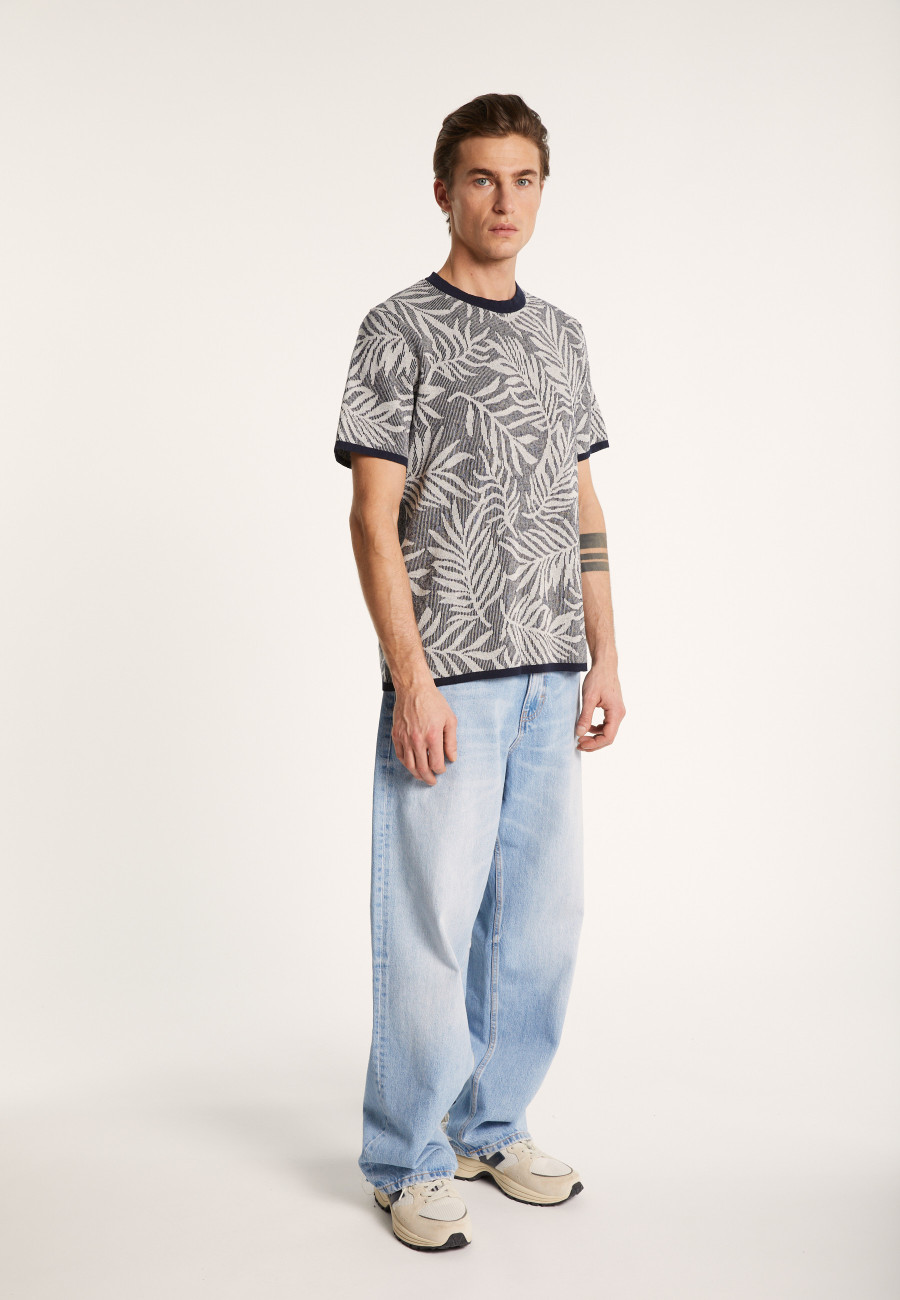 Camiseta gola redonda estampada - Isham