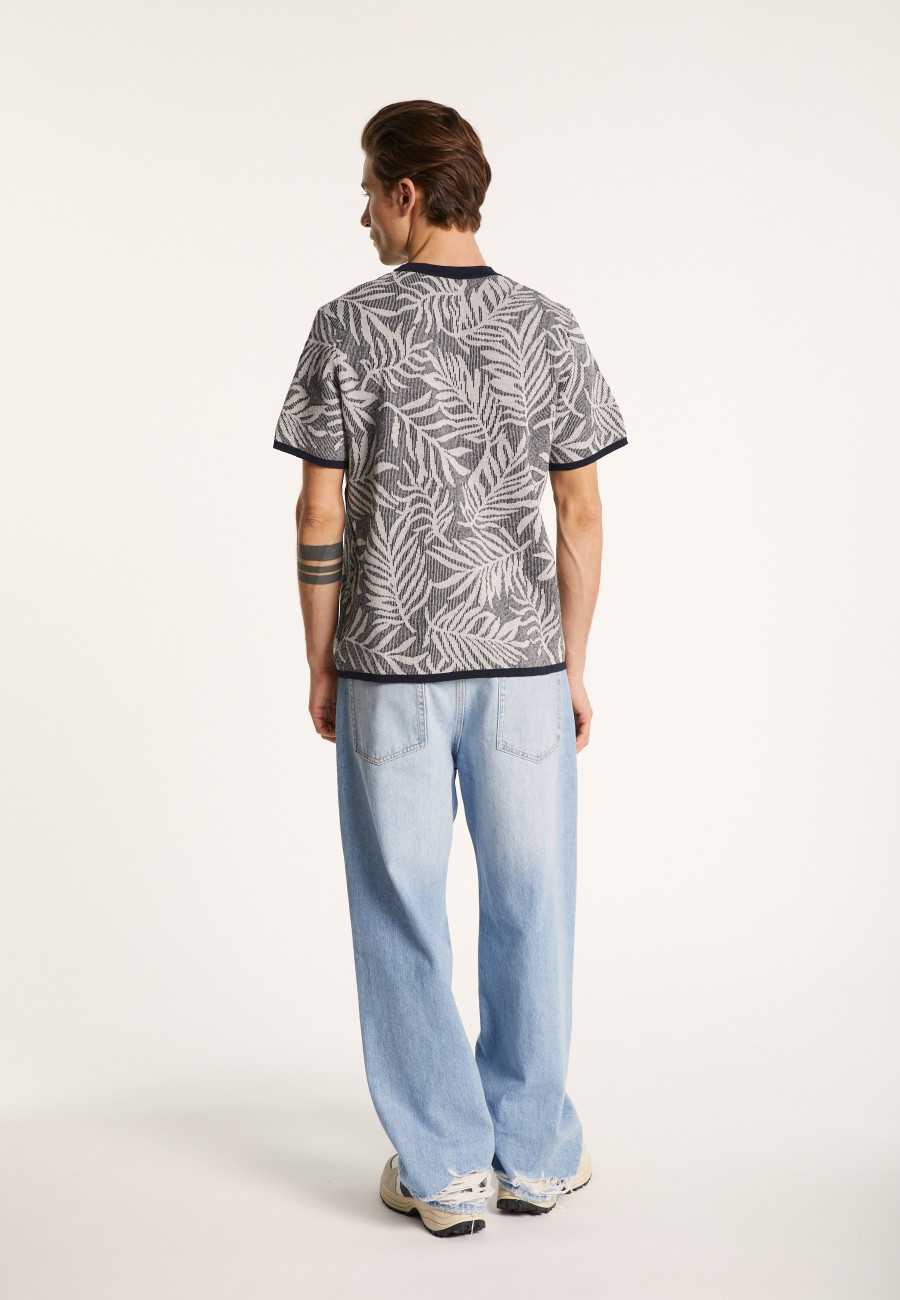 Camiseta gola redonda estampada - Isham