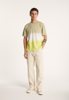 T-shirt col rond dip dye - Ivanoe