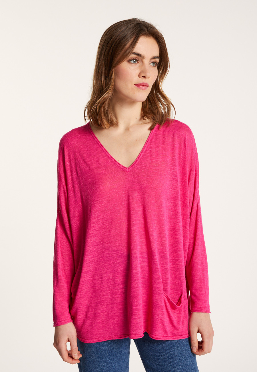 Long Sleeve V-neck T-shirt - Balou