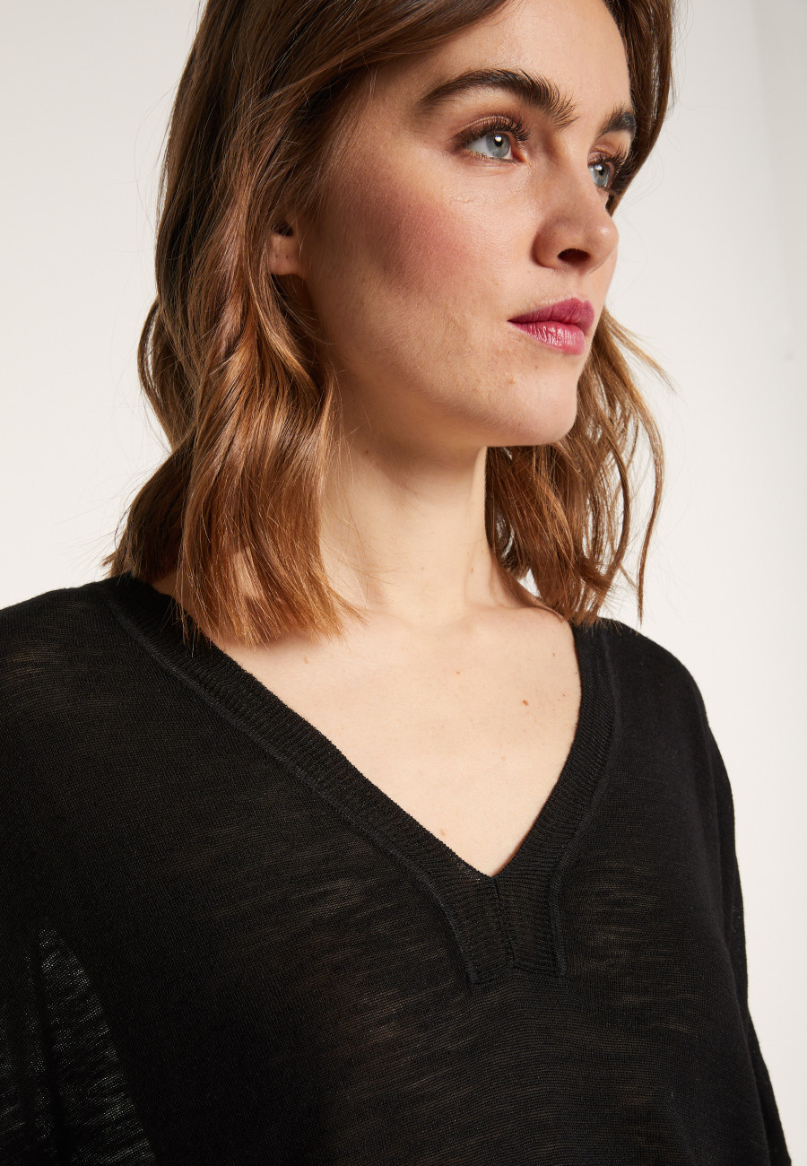 Camiseta de linho Slub - Beja