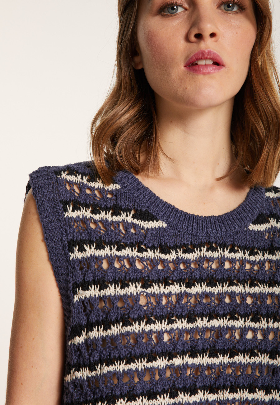 Cotton and Linen Tank Top - Naomie