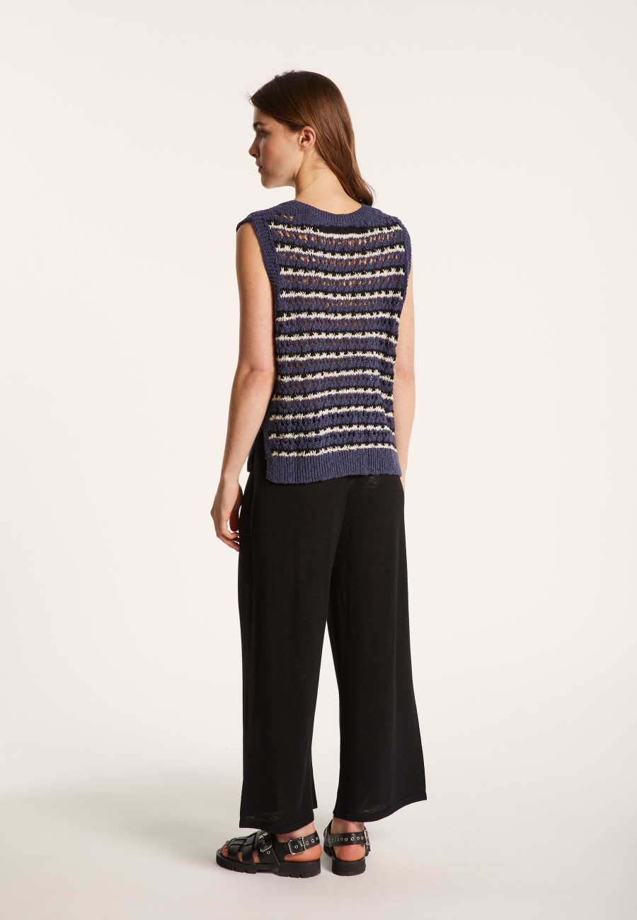 Cotton and Linen Tank Top - Naomie