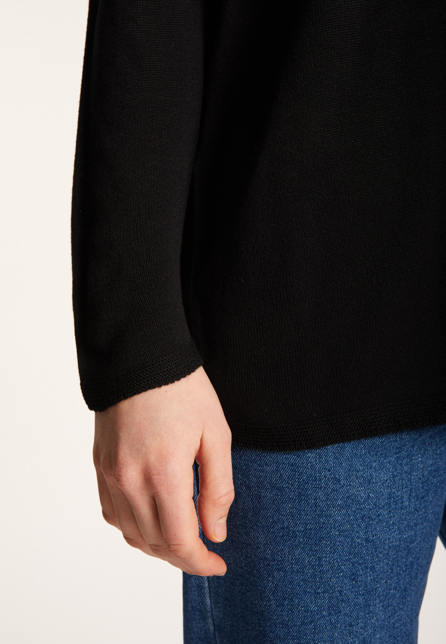 Camiseta folgada de viscose e seda - Nahla