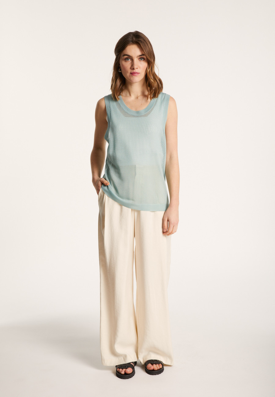 Regata vazada em Fil Lumière - Linda