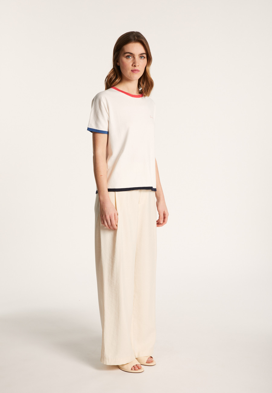 Camiseta de algodão orgânico - Lamara