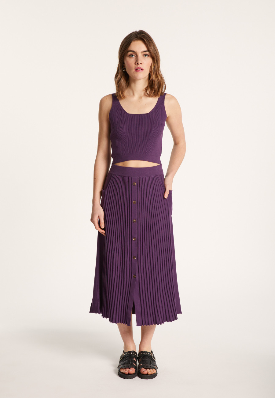 Cotton Polyamide Skirt - Lorenza