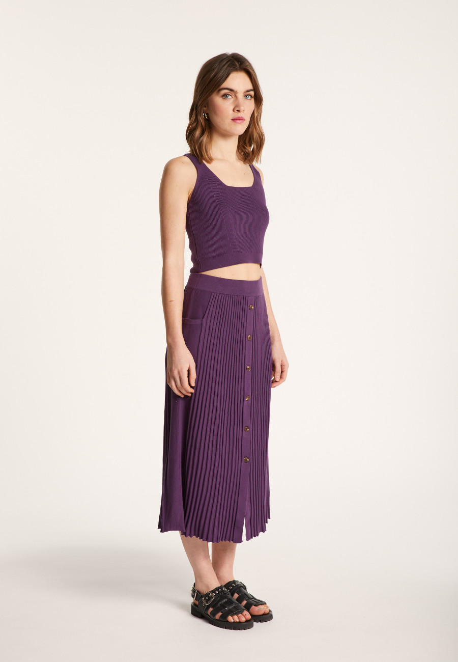 Cotton Polyamide Skirt - Lorenza