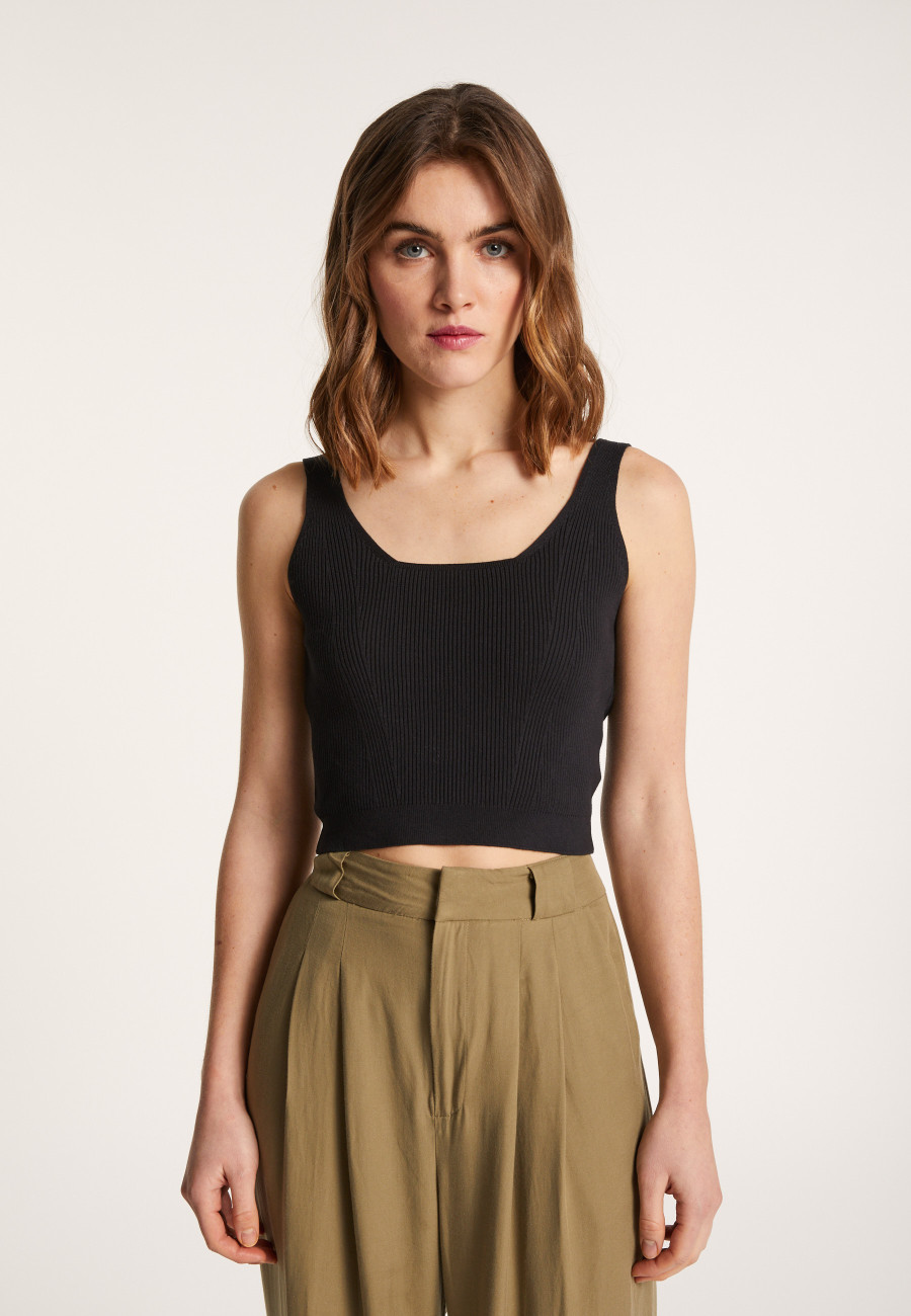 Technical Cotton Tank Top - Léonore