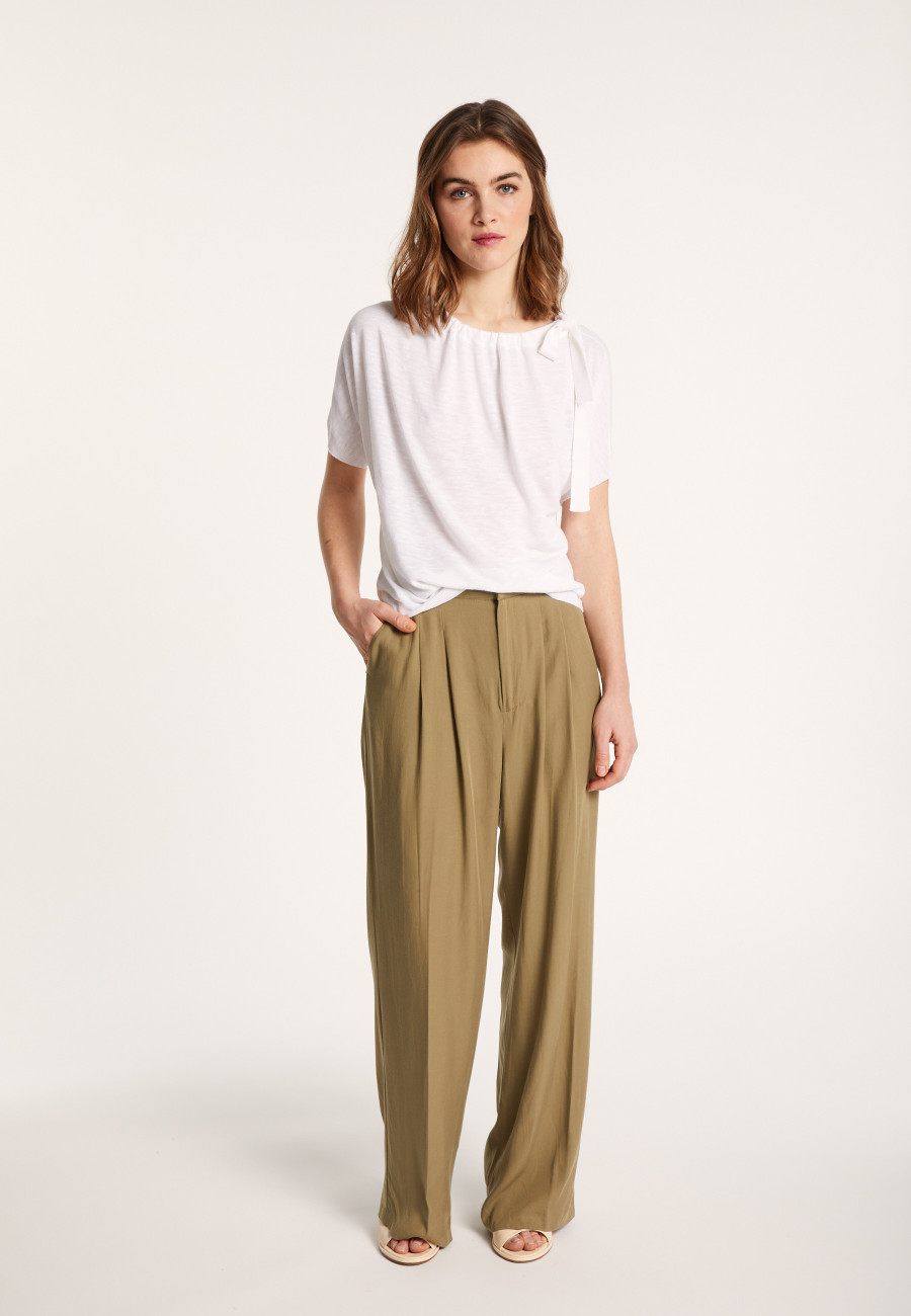 Camiseta de linho Slub - Lise