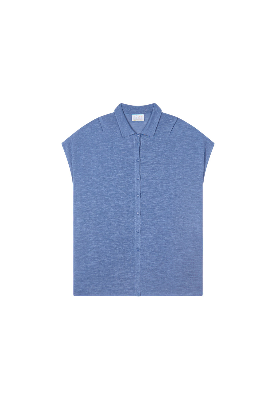 Colete longo de linho - Nora