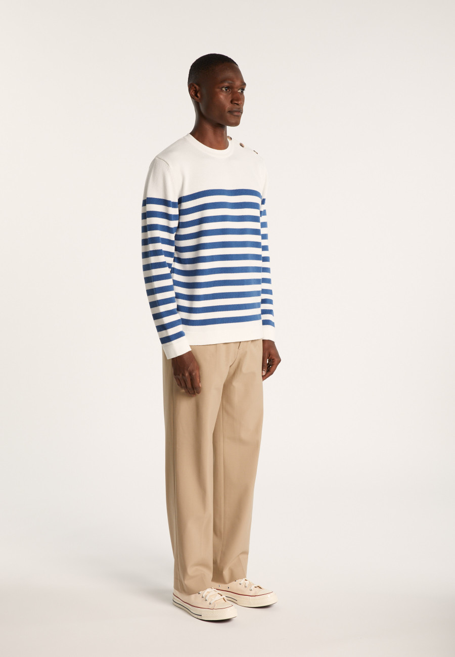 Cotton sailor sweater - Iris