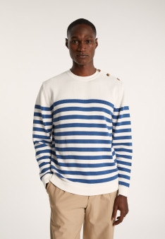 Pull marinière en coton - Iris