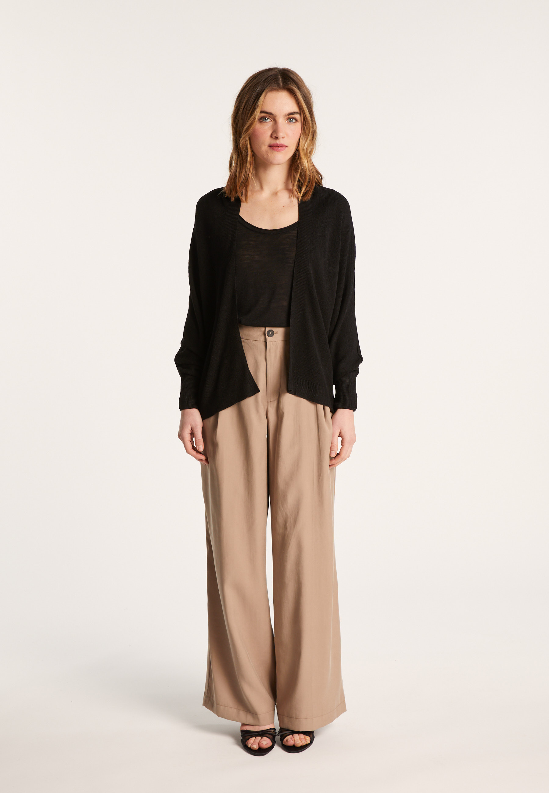 Slub linen vest - Louisa