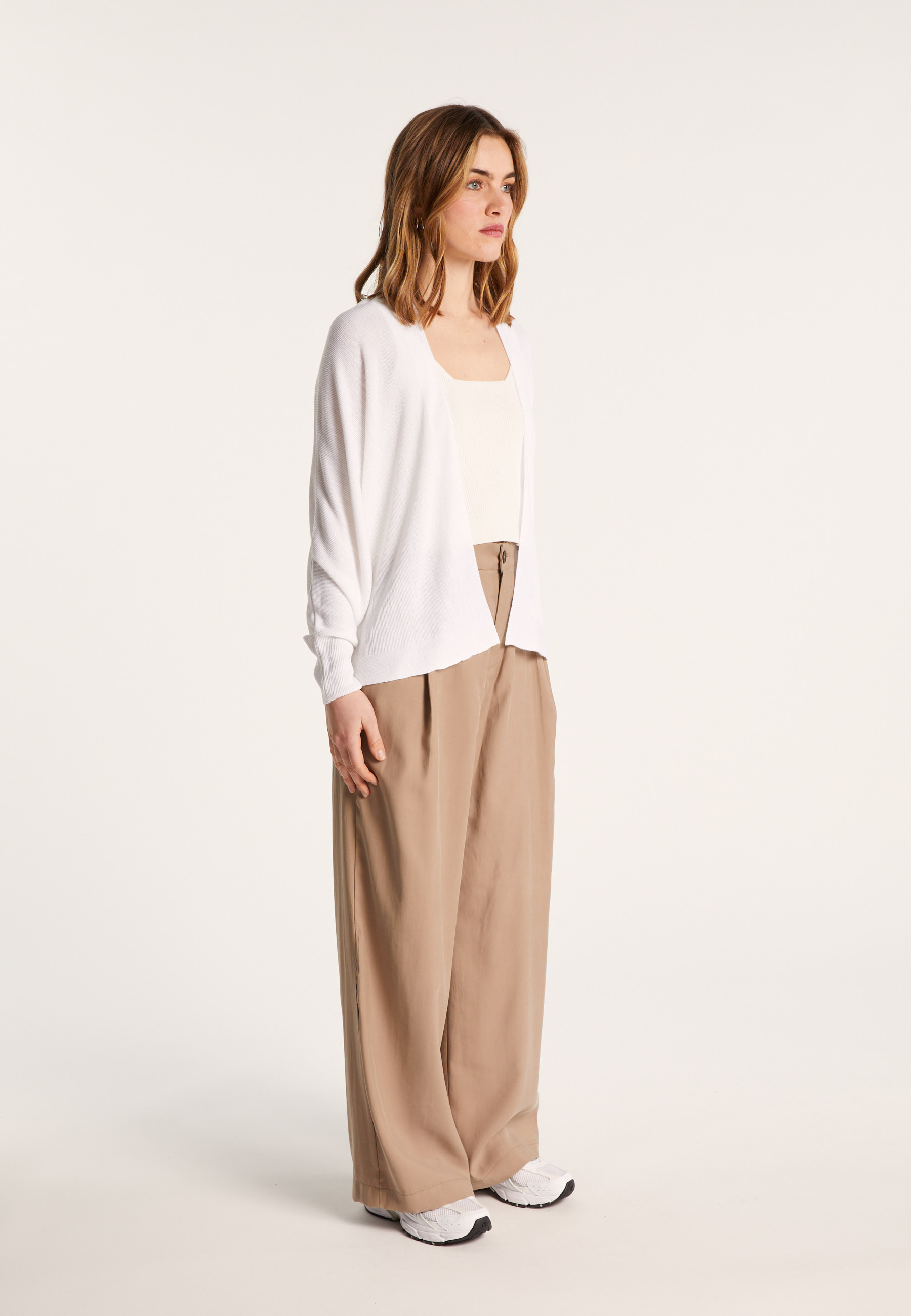 Slub linen vest - Louisa