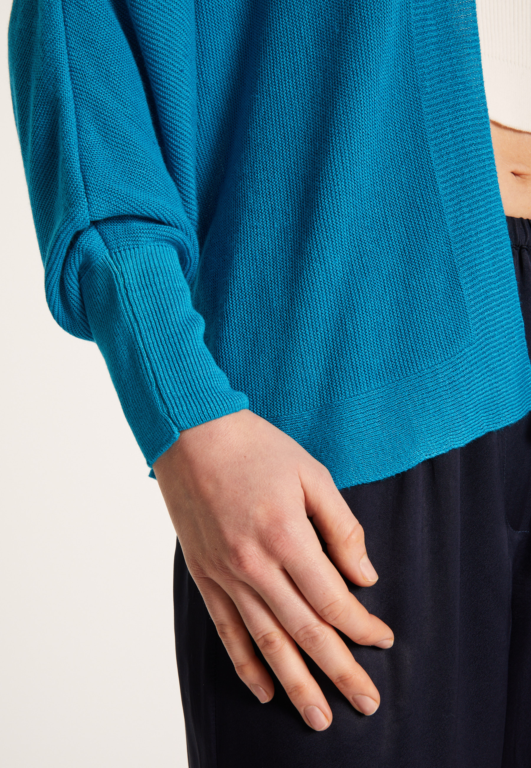 Slub linen vest - Louisa