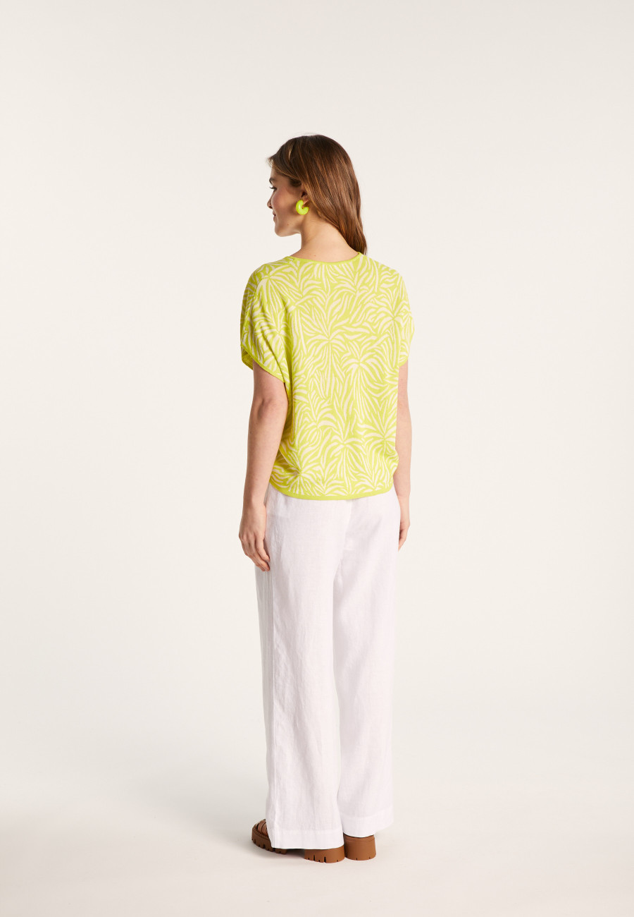 Camiseta leve de linho slub - Leona