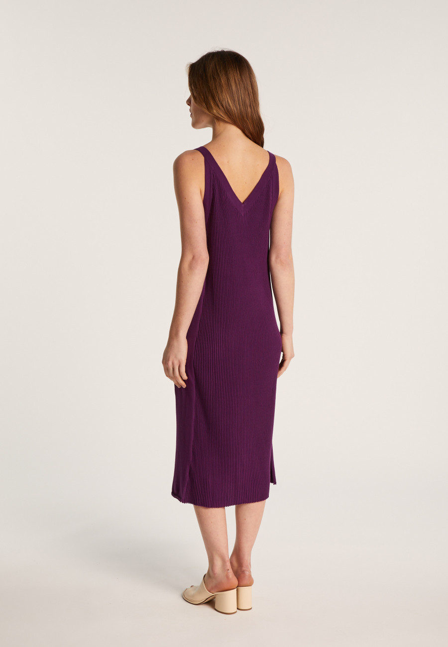 Long dress in organic cotton - Leah