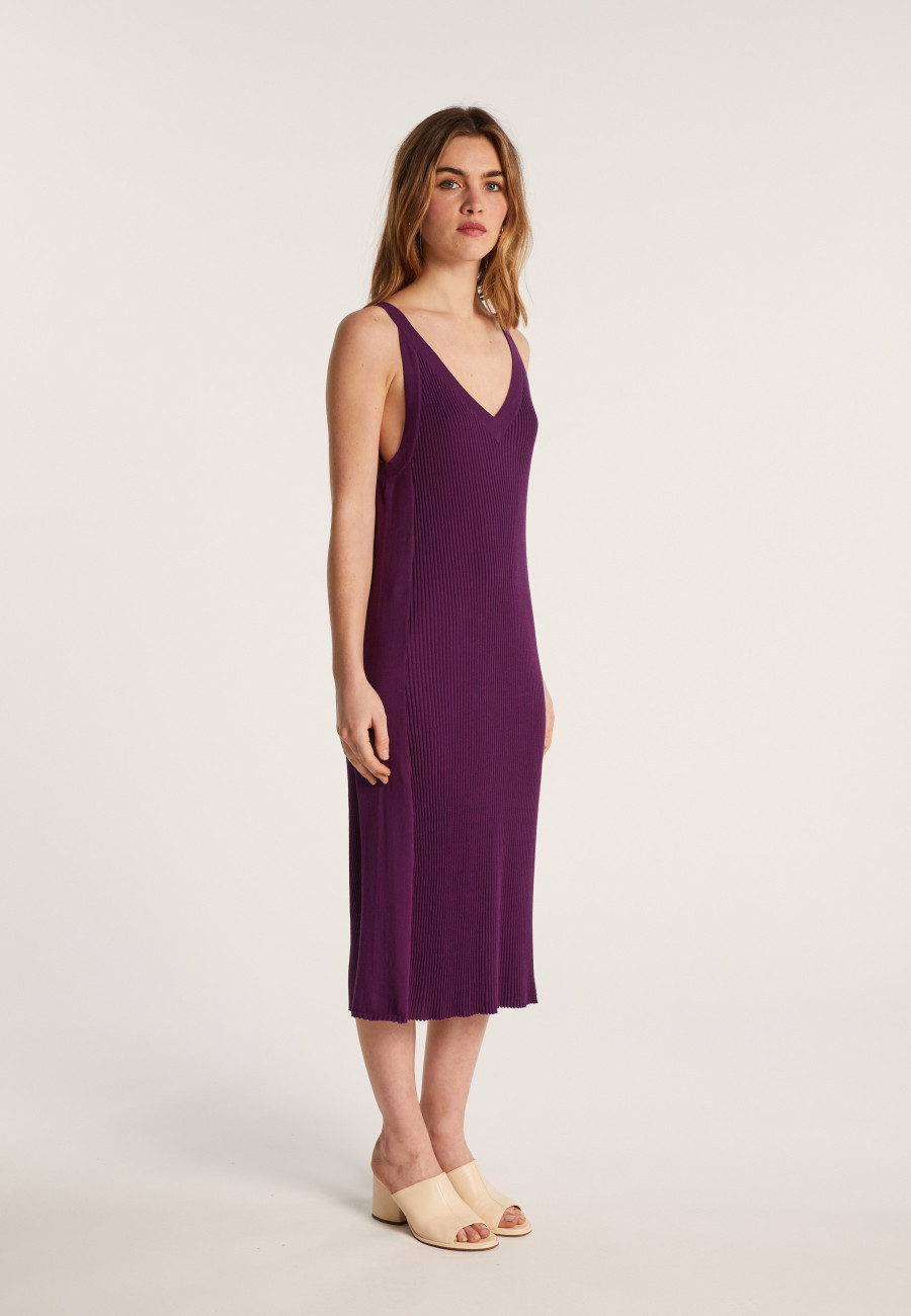 Long dress in organic cotton - Leah