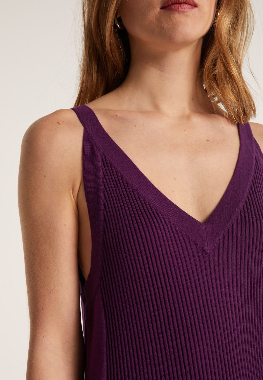 Vestido longo de algodão orgânico - Leah