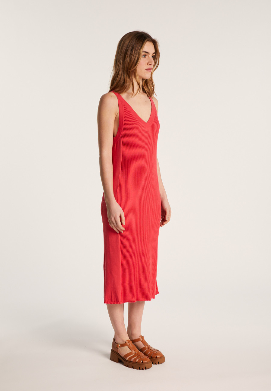 Long dress in organic cotton - Leah