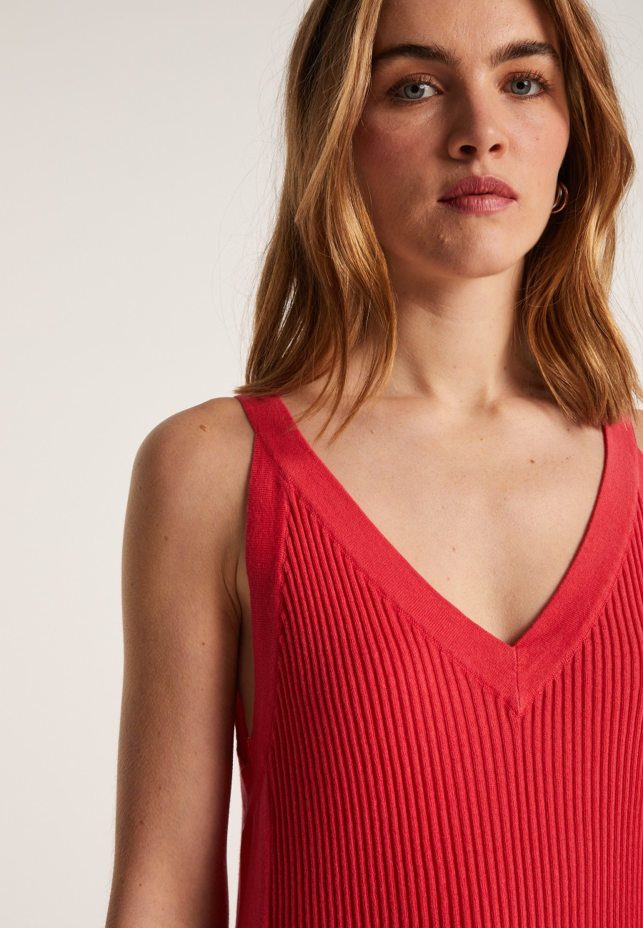 Vestido longo de algodão orgânico - Leah