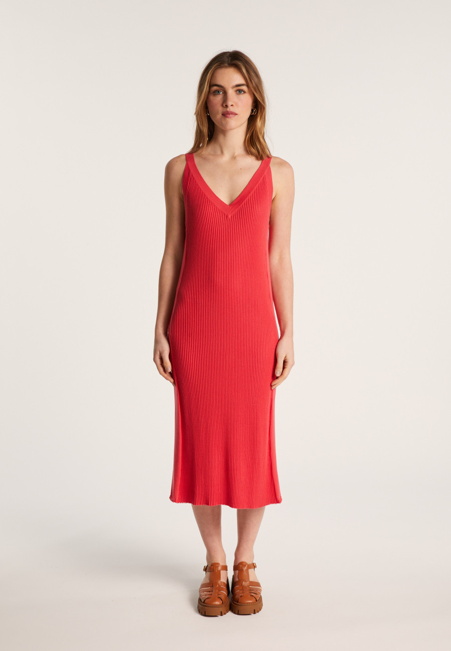 Vestido longo de algodão orgânico - Leah