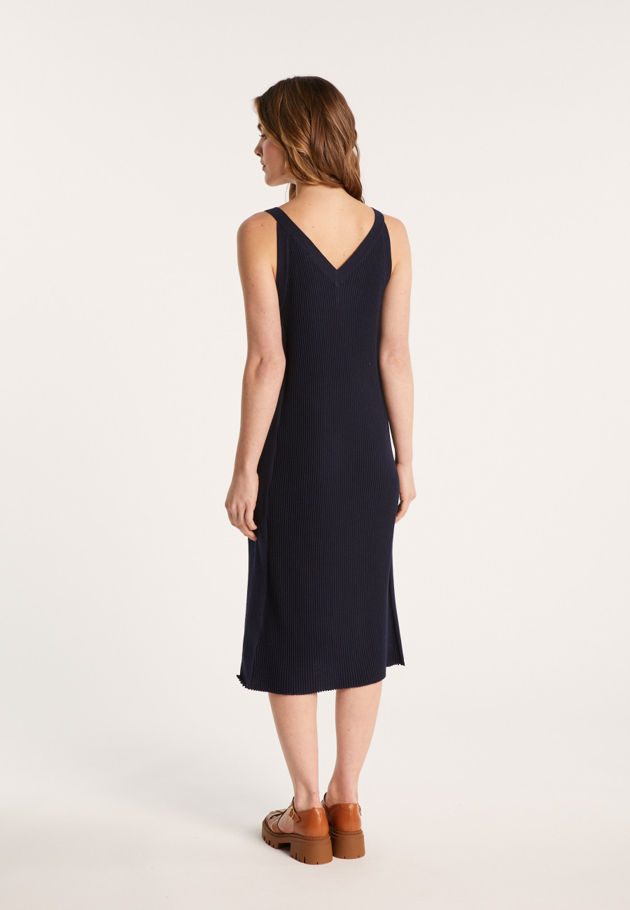 Long dress in organic cotton - Leah