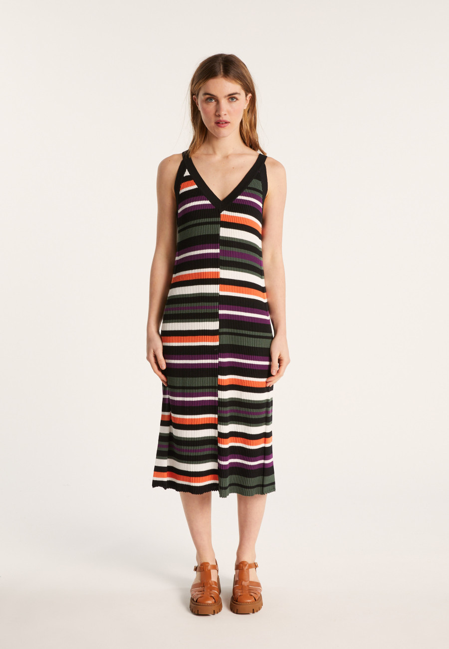 Vestido longo de algodão orgânico - Leah