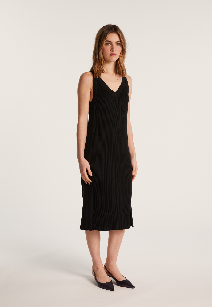 Vestido longo de algodão orgânico - Leah