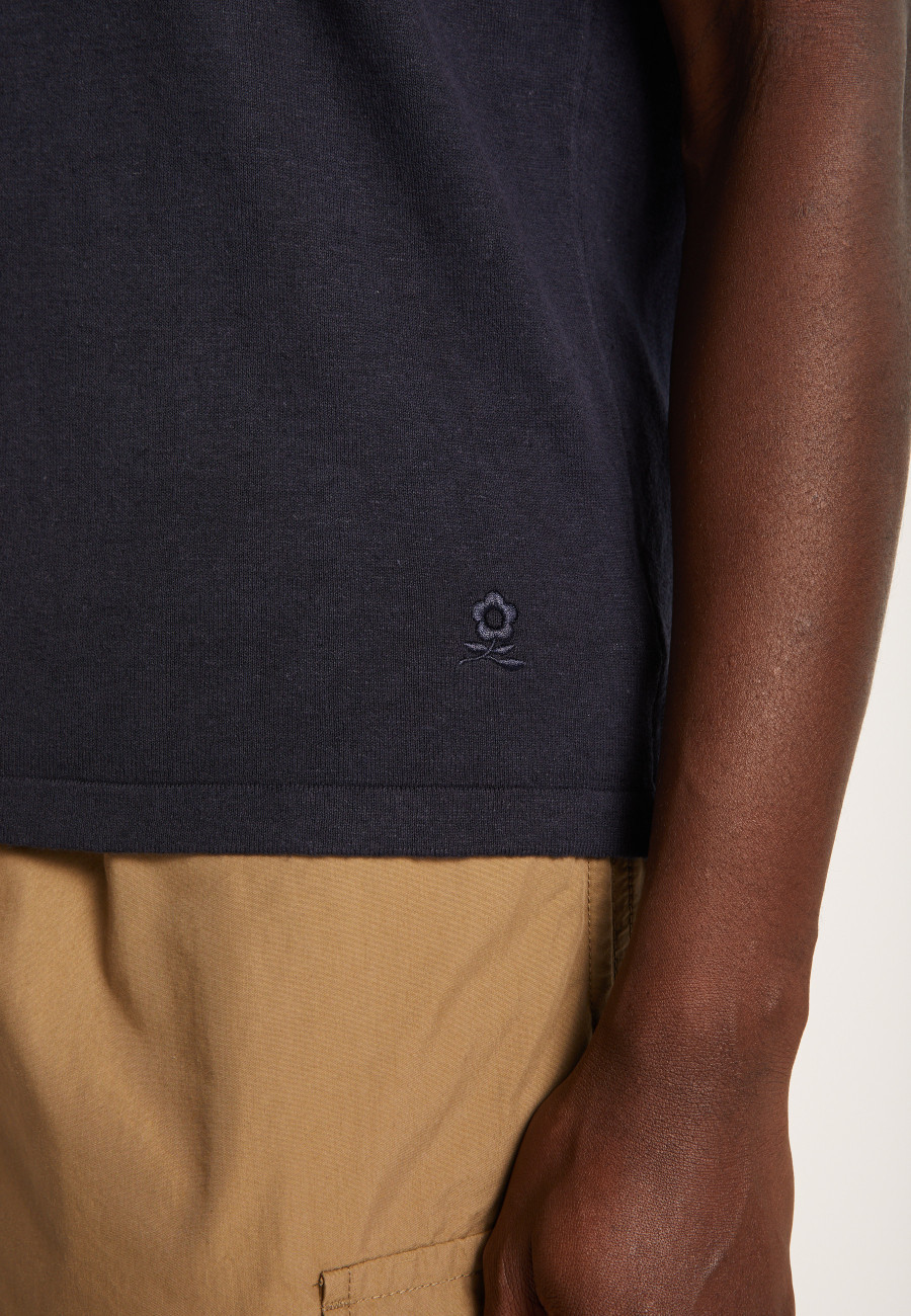 Cotton linen polo shirt - Iouri