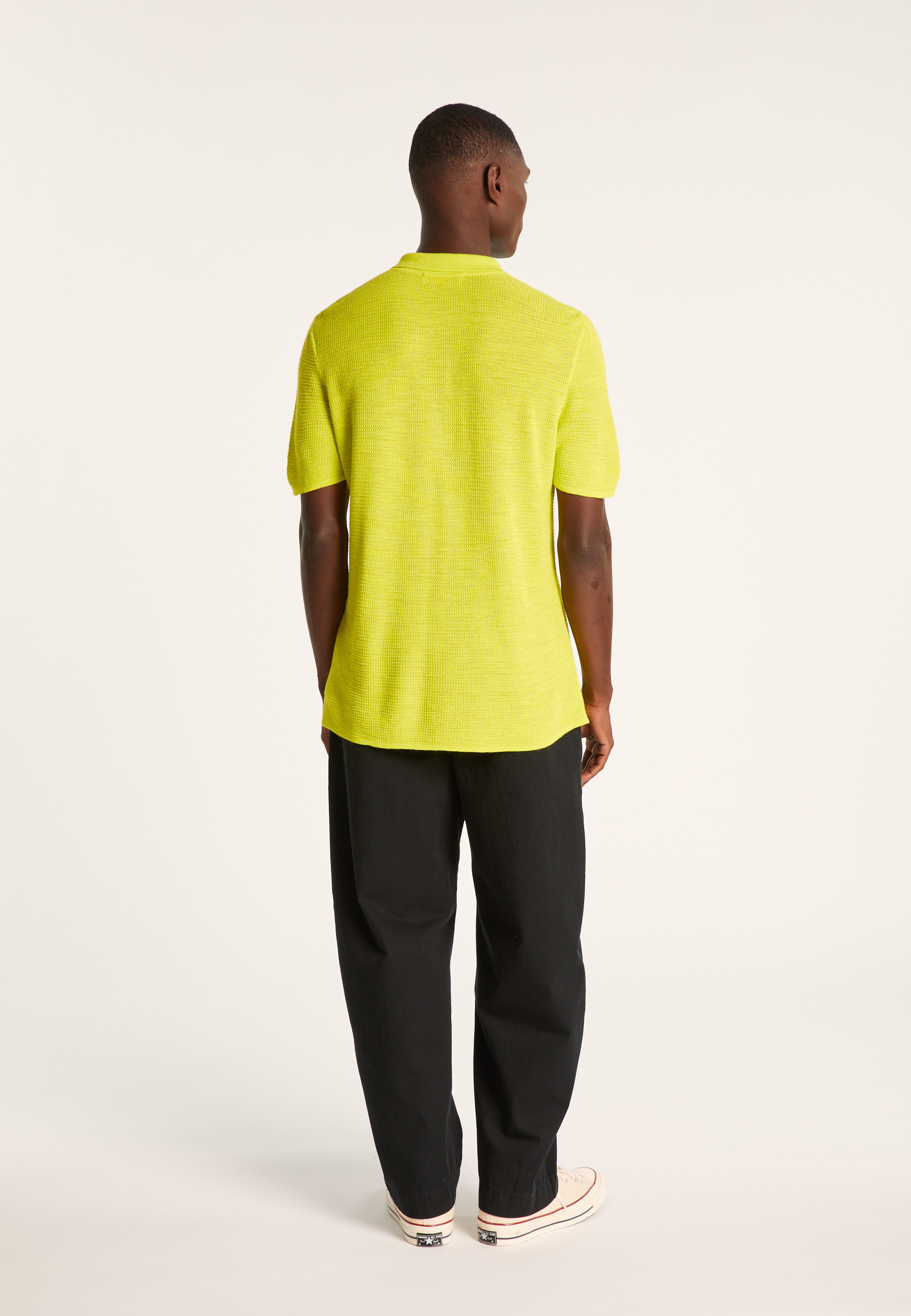 Chemise manches courtes en lin flammé - Icarus