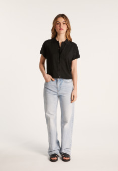 Chemise à motifs en Fil Lumière - Léontine