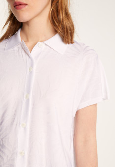 Chemise à motifs en Fil Lumière - Léontine