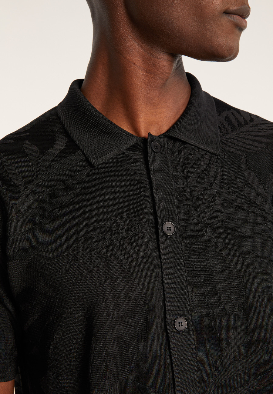 Patterned Fil Lumière Shirt - Ivyck