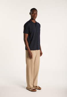 Patterned Fil Lumière Shirt - Ivyck