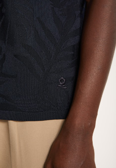 Patterned Fil Lumière Shirt - Ivyck