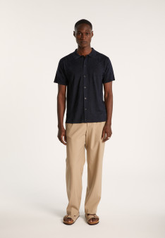 Patterned Fil Lumière Shirt - Ivyck