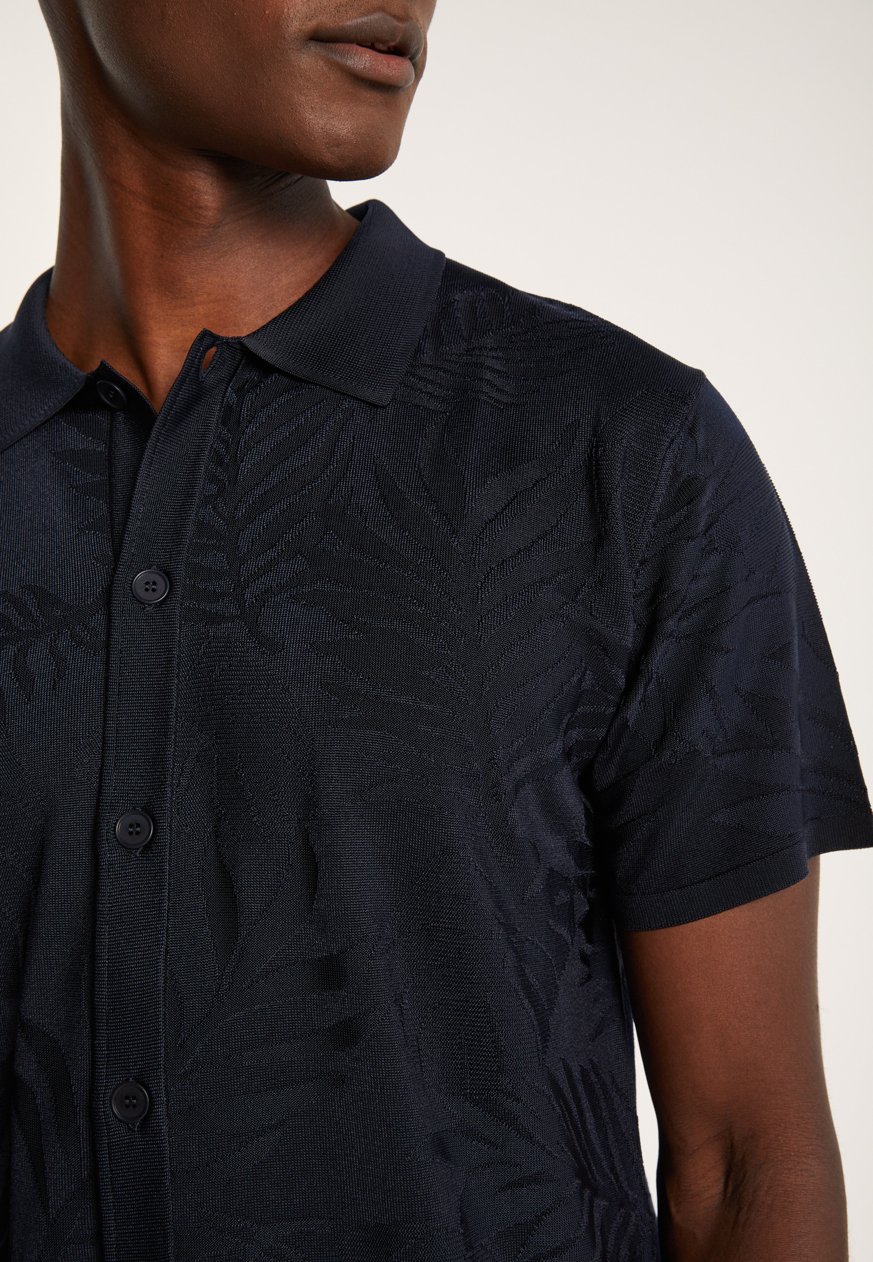 Patterned Fil Lumière Shirt - Ivyck